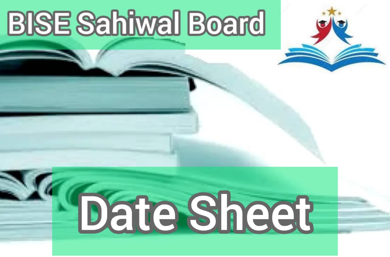 9th Class Date Sheet 2024 BISE Sahiwal Board
